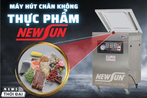 Review Máy Hút Chân Không Thực Phẩm Newsun DZ-500
