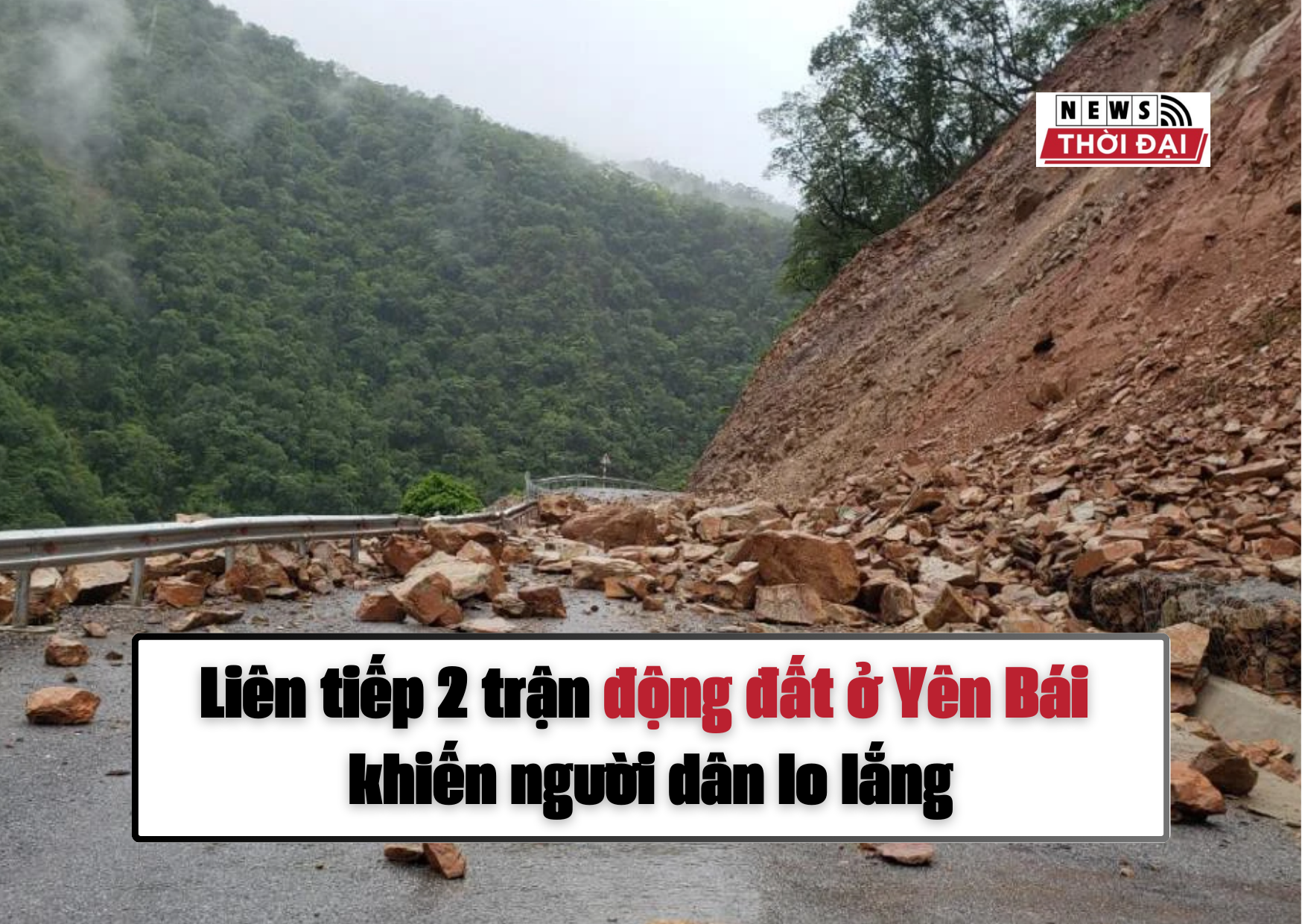 Liên tiếp 2 trận động đất ở Yên Bái khiến người dân lo lắng